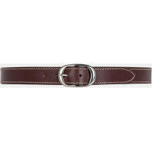 Ceinture en cuir à dos en résine double en cuir